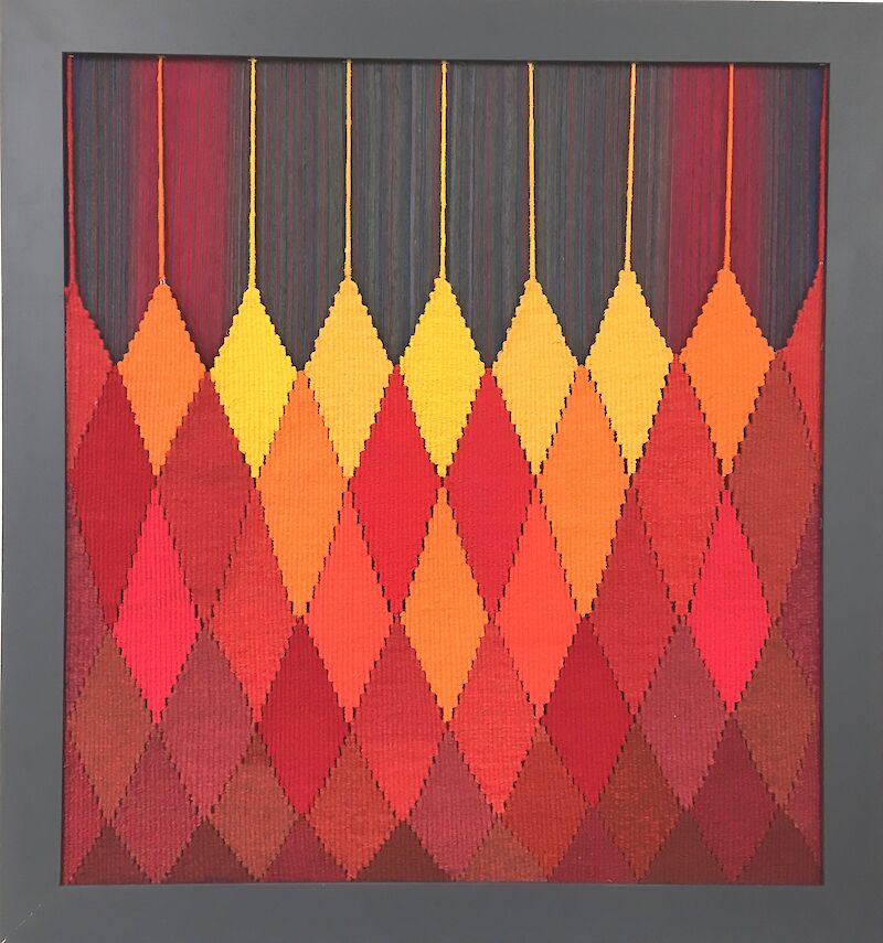 Anneliese Konrat-Stalschus, Feuer, Wolle, 2001
