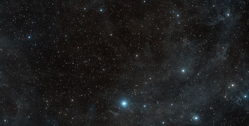 Ein Detail im Sternenbild des Pegasus © ESO/Digitized Sky Survey 2, Davide de Martin, CC 4.0)
