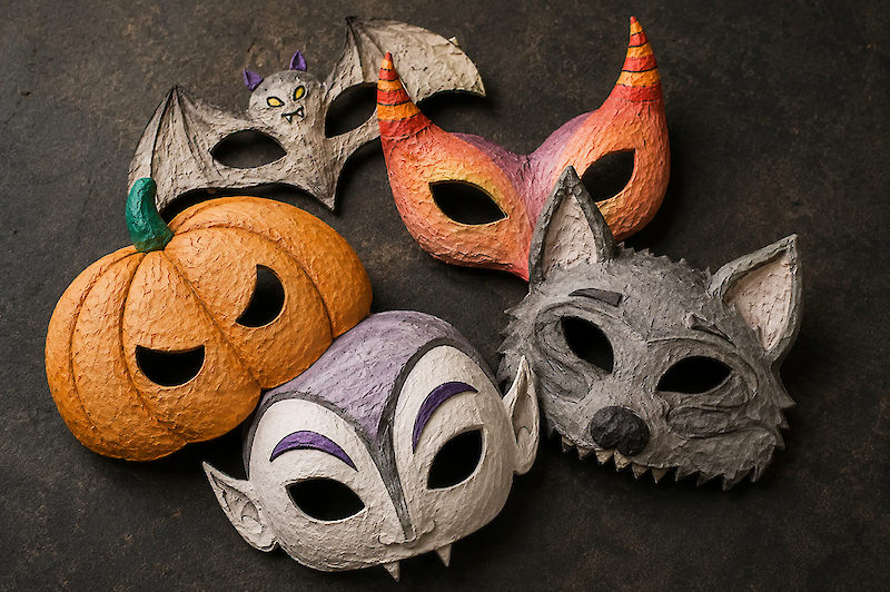 Halloween Masken © Ostpreußisches Landesmuseum